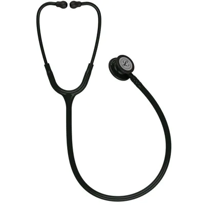3M™ Littmann® Classic III™ Monitoring Stethoscope, 5803, Black Edition Chestpiece, Black Tube