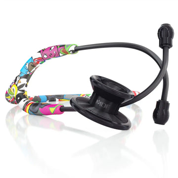 MDF® MD ONE® EPOCH® TITANIUM ADULT STETHOSCOPE – GRAFFITI / BLACKOUT
